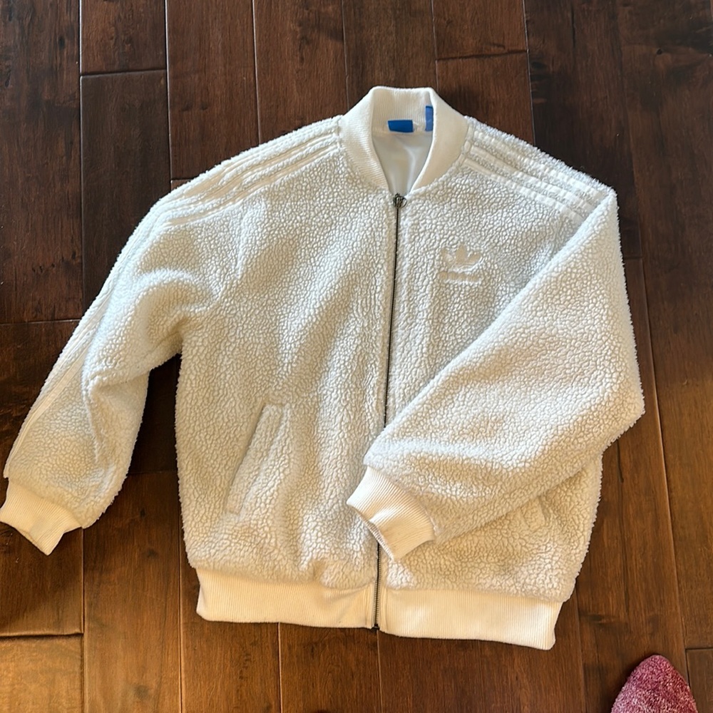 COPY - Sherpa zip up bomber jacket